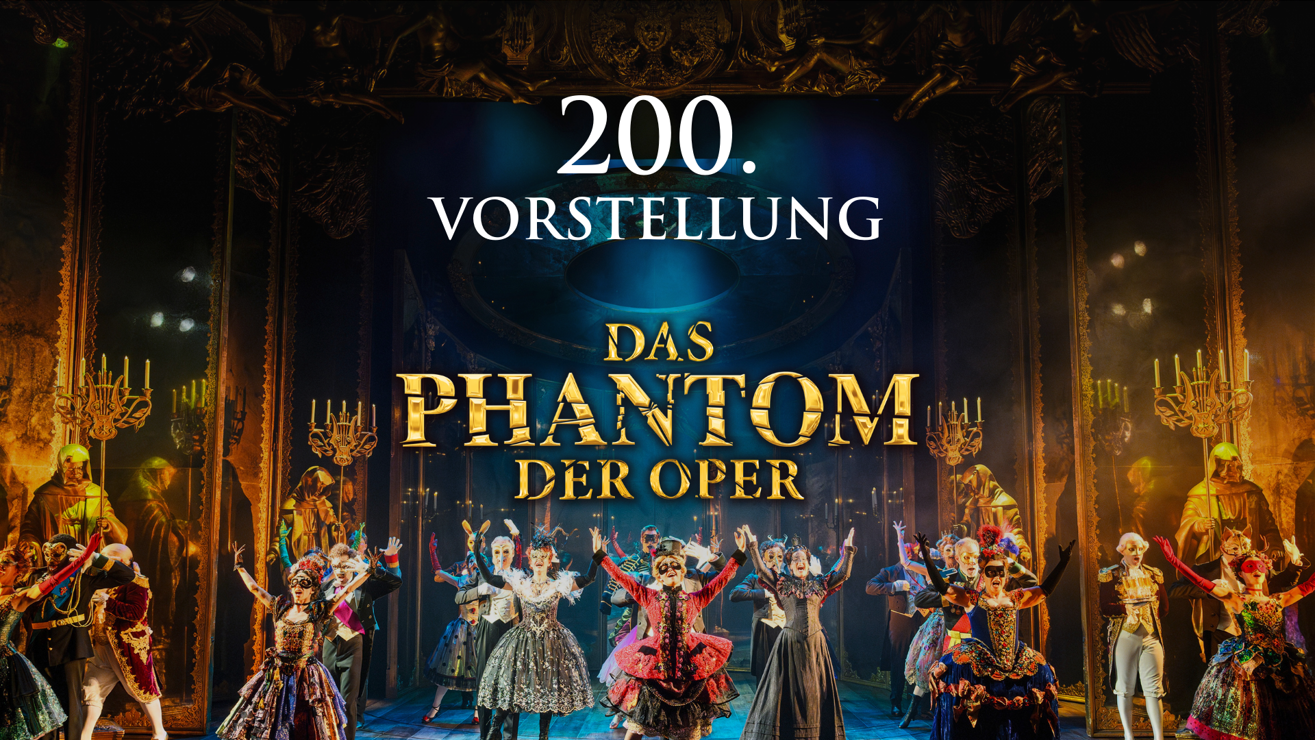 200. Vorstellung DAS PHANTOM DER OPER © VBW / Deen van Meer