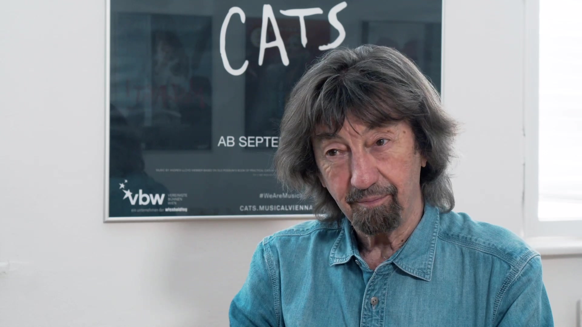 Sir Trevor Nunn über CATS in Wien © VBW