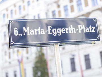 Vorplatz Raimund Theater | Marta-Eggerth-Platz © Stadt Wien / Bubu Dujmic