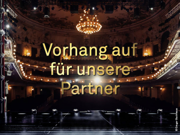 Vorhang auf für unsere Partner © Gregor Buchhaus