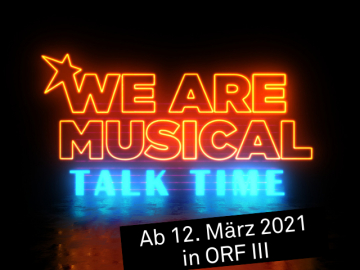 WeAreMusical – Talk Time im ORF © VBW