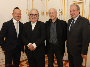 VBW gratulieren Sylvester Levay zur Verleihung des Berufstitels Professor © Katharina Schiffl